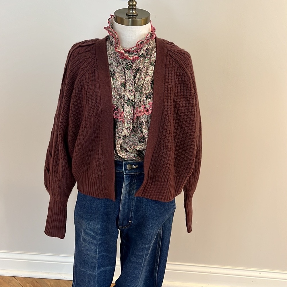 360 Cashmere purple Cardigan